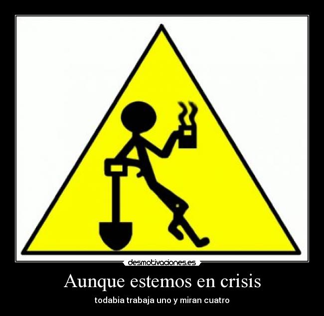 Aunque estemos en crisis - 