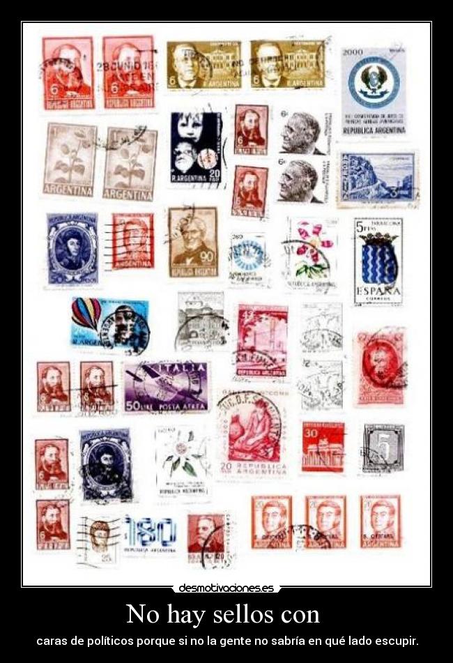 No hay sellos con  - 