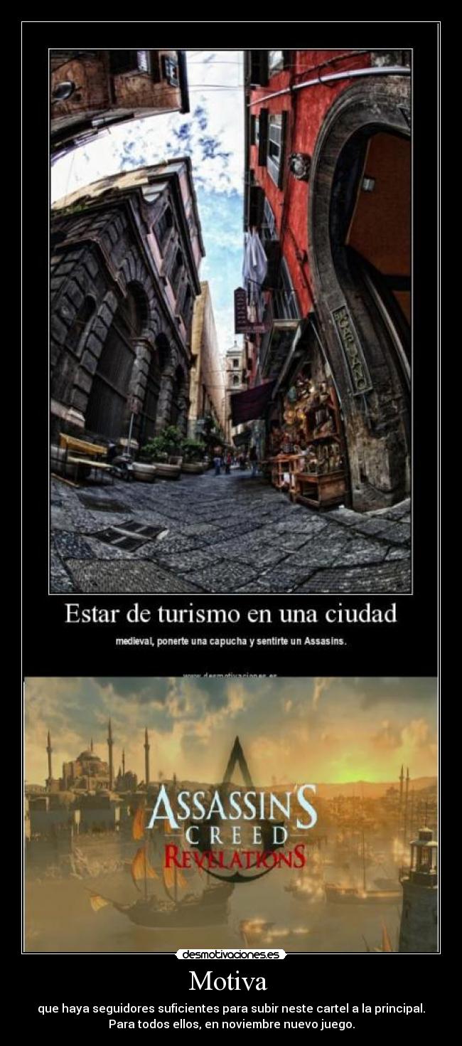 carteles assassins desmotivaciones