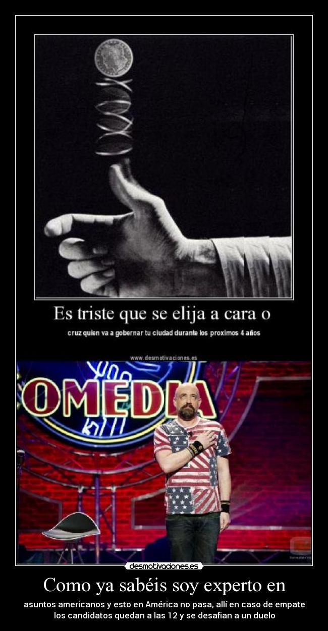 Como ya sabéis soy experto en -