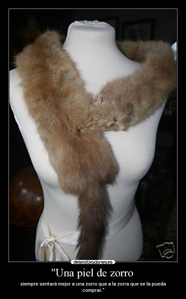 Una piel de zorro  - 