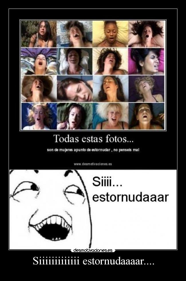 Siiiiiiiiiiiii estornudaaaar.... -
