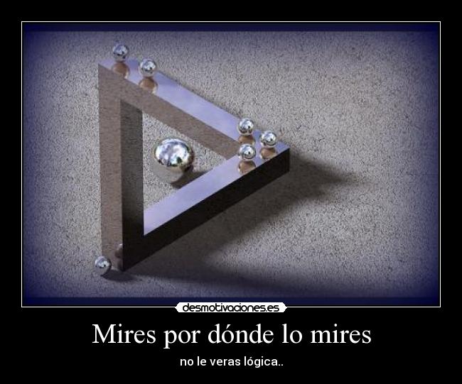 Mires por dónde lo mires -