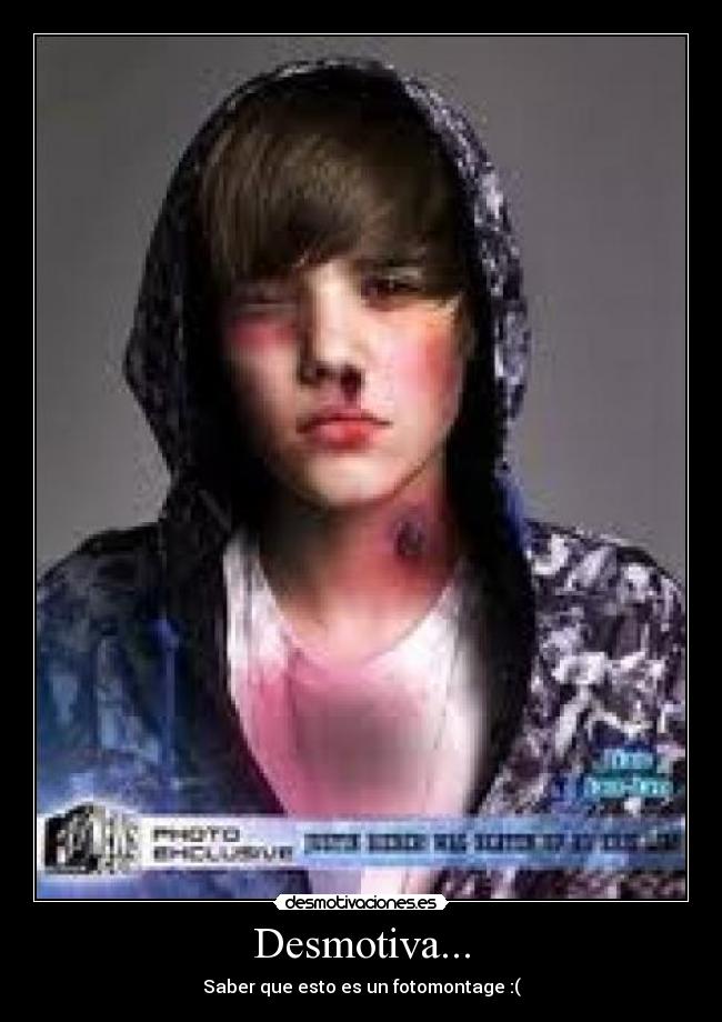 Desmotiva... - Saber que esto es un fotomontage :(