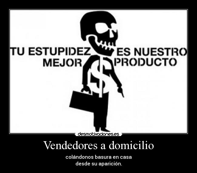 Vendedores a domicilio - 