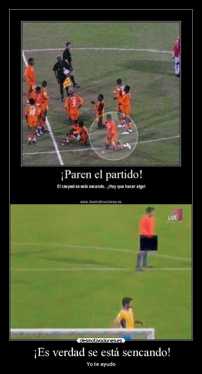 ¡Es verdad se está sencando! - Yo te ayudo