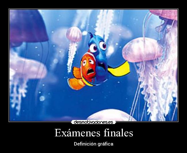Exámenes finales - Definición gráfica