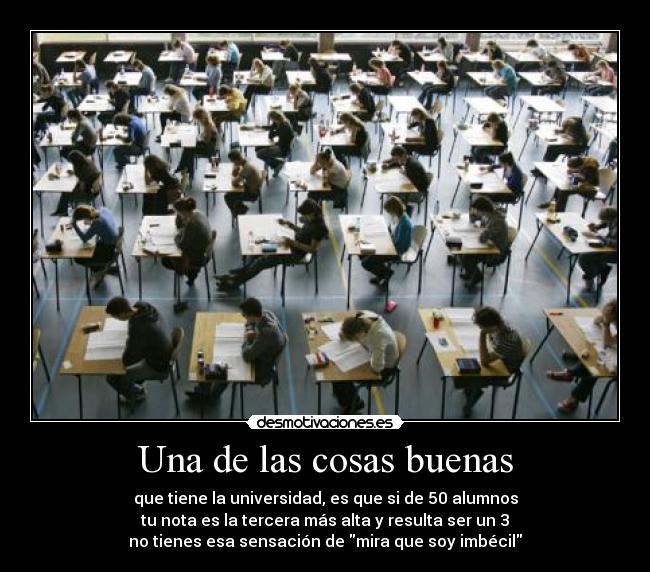 Una de las cosas buenas -