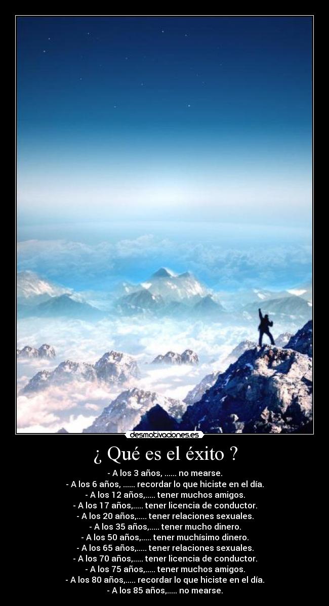 ¿ Qué es el éxito ? - 