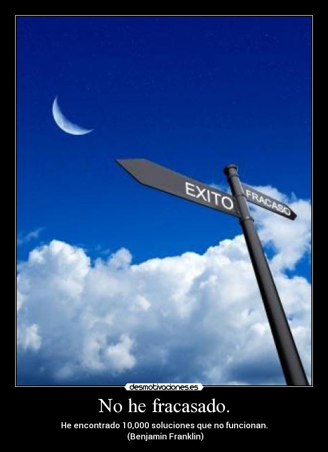 carteles fracasado desmotivaciones