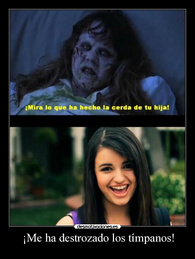¡Me ha destrozado los tímpanos! - 