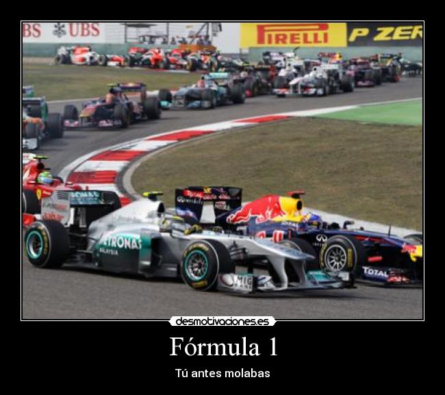 carteles formula1 f1 coches automovilismo desmotivaciones