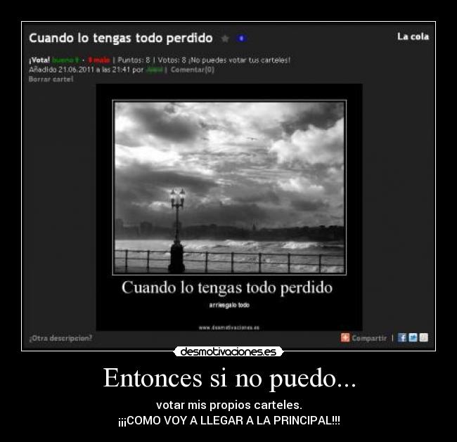 Entonces si no puedo... - 