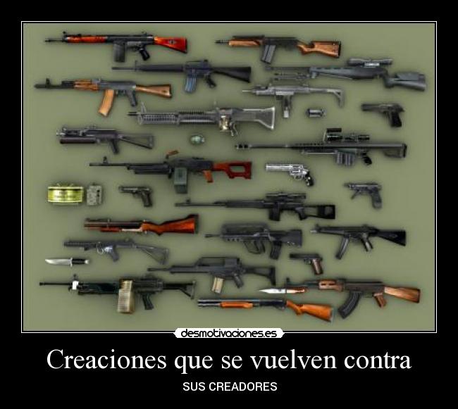 Creaciones que se vuelven contra - SUS CREADORES