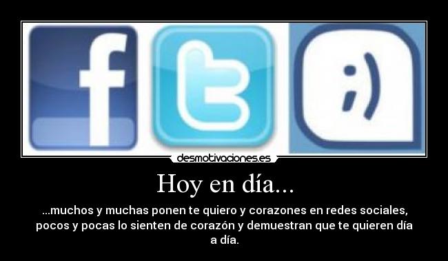 carteles redes sociales desmotivaciones