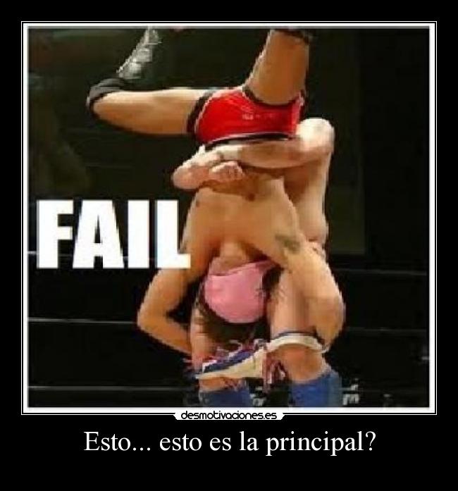 Esto... esto es la principal? - 