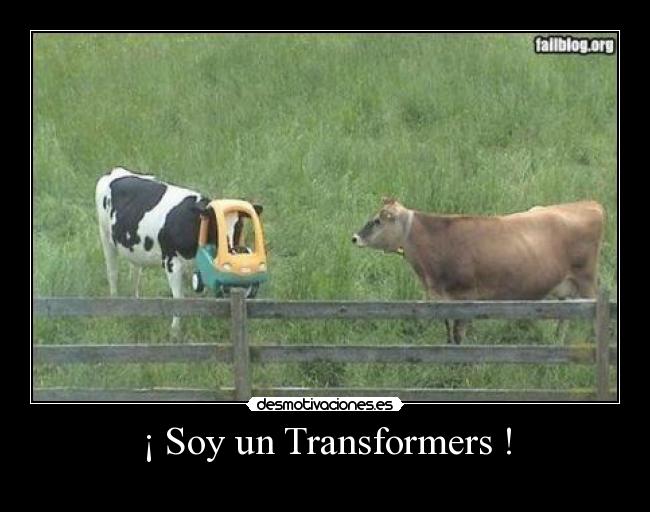 ¡ Soy un Transformers ! -
