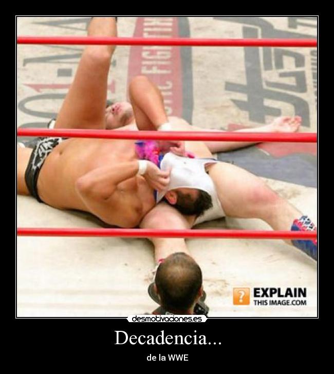Decadencia... - de la WWE