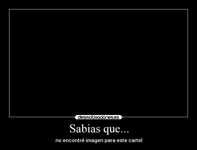 Sabias que... - 