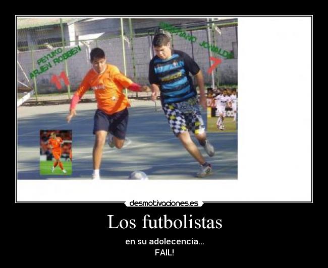 Los futbolistas - 