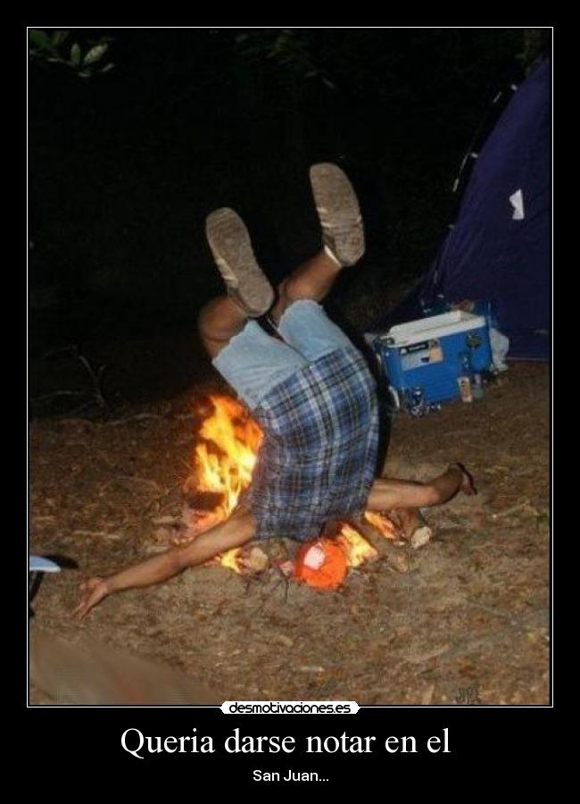 Queria darse notar en el  - San Juan...