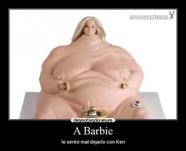 A Barbie - le sentó mal dejarlo con Ken