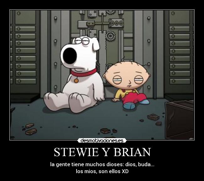 STEWIE Y BRIAN -