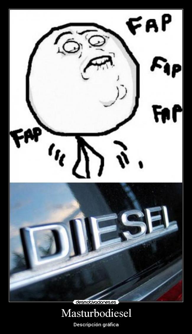 Masturbodiesel - Descripción gráfica