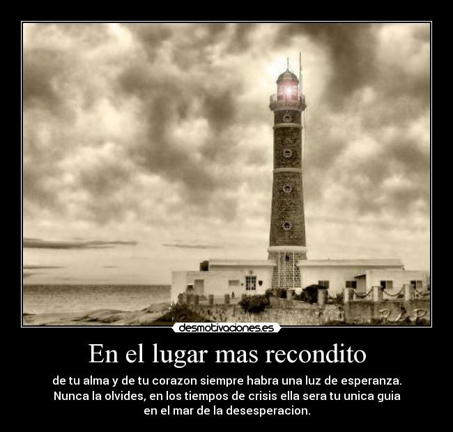 En el lugar mas recondito -