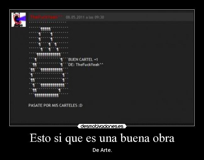 Esto si que es una buena obra - 