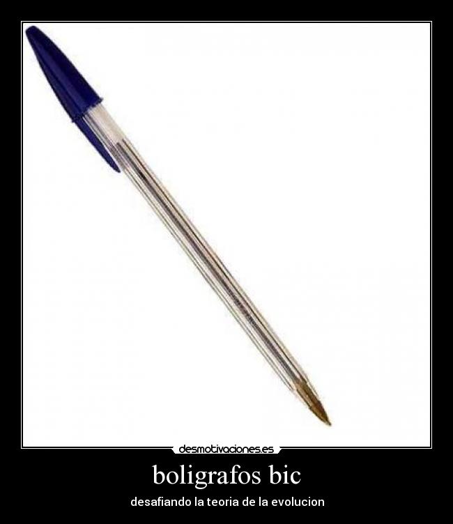 boligrafos bic -
