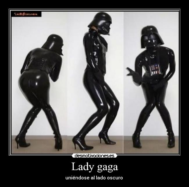 Lady gaga - uniéndose al lado oscuro