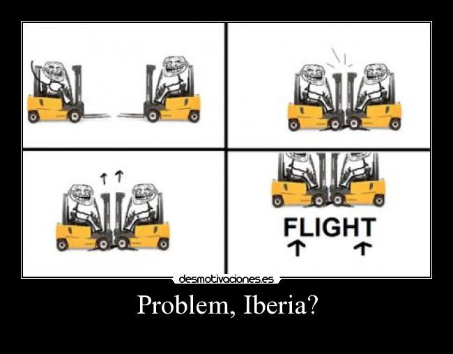 Problem, Iberia? -