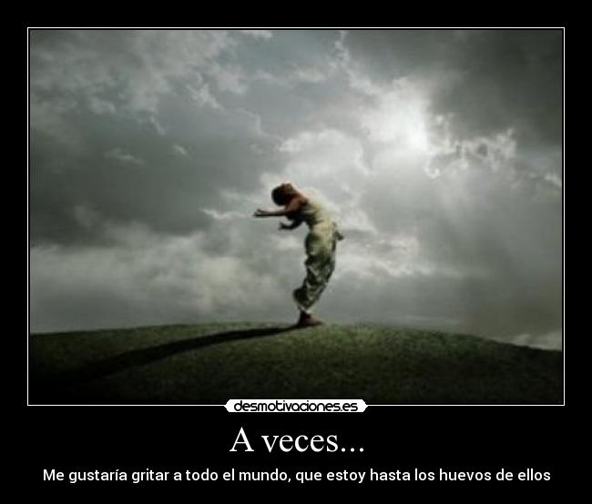 A veces... - 