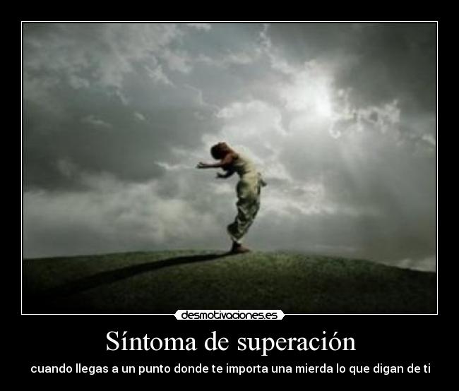 Síntoma de superación - 