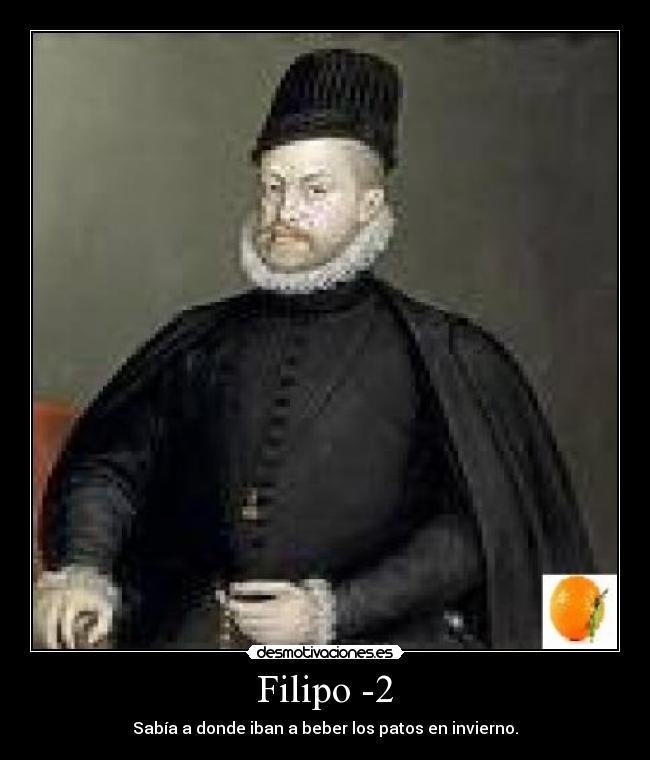 Filipo -2 - Sabía a donde iban a beber los patos en invierno.