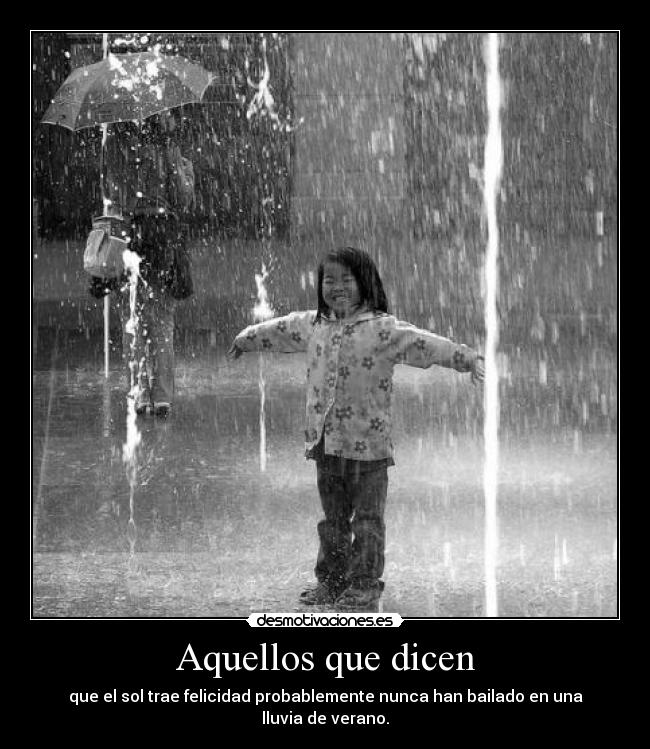 Aquellos que dicen -