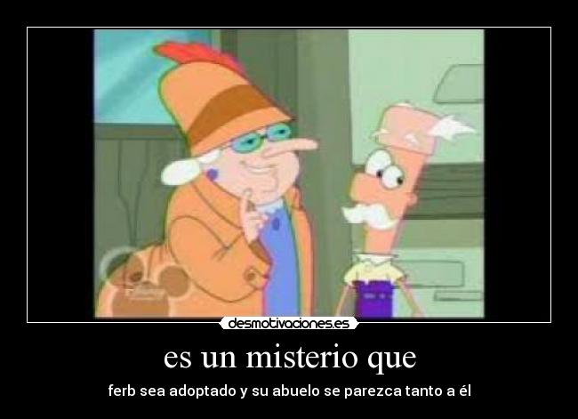 es un misterio que - 