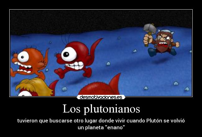 Los plutonianos -
