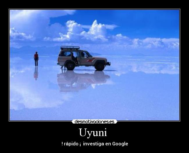 Uyuni  - ! rápido ¡  investiga en Google