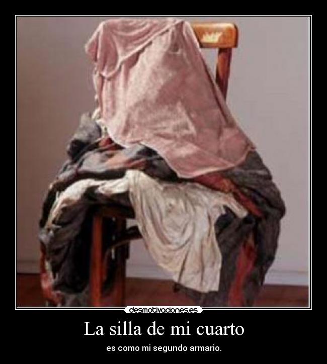 La silla de mi cuarto - 