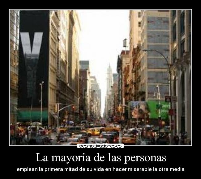La mayoría de las personas - 