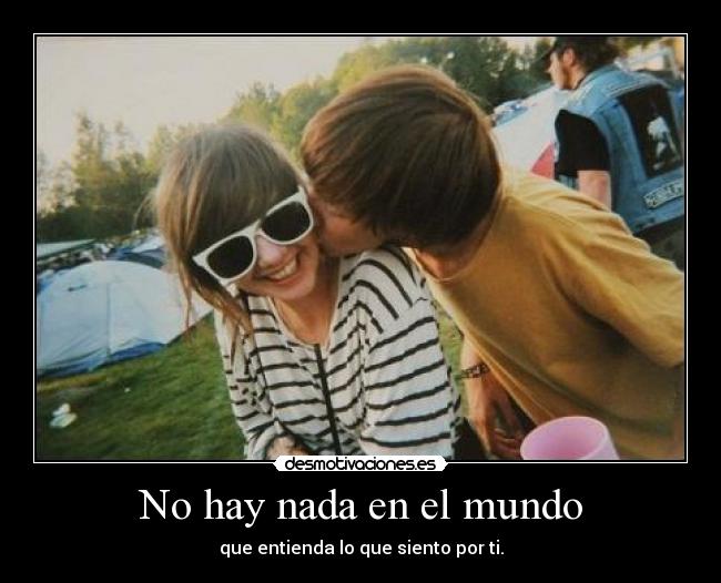 No hay nada en el mundo -