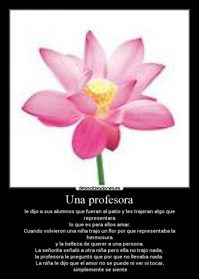 Una profesora - 