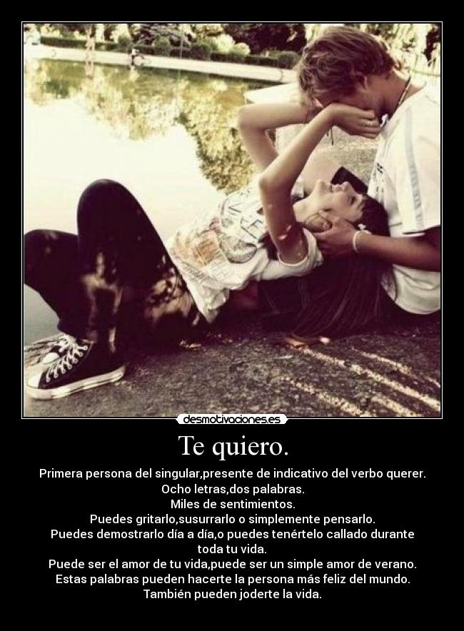 Te quiero. - 