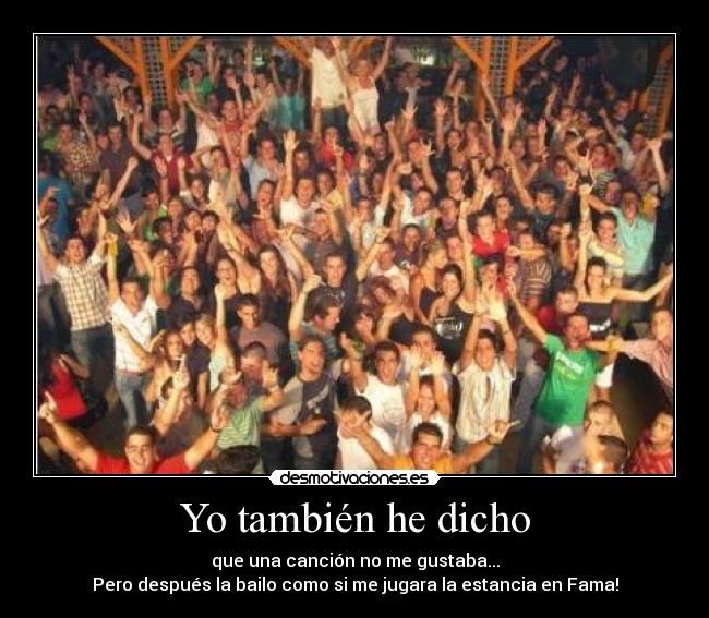 Yo también he dicho -