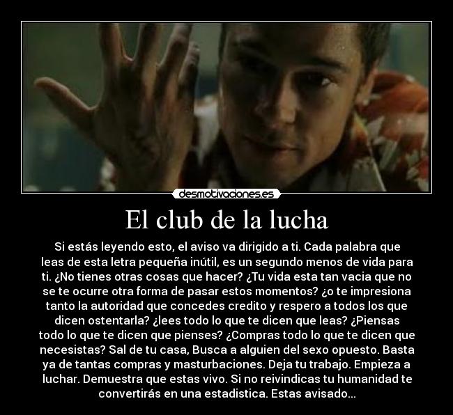 El club de la lucha - 