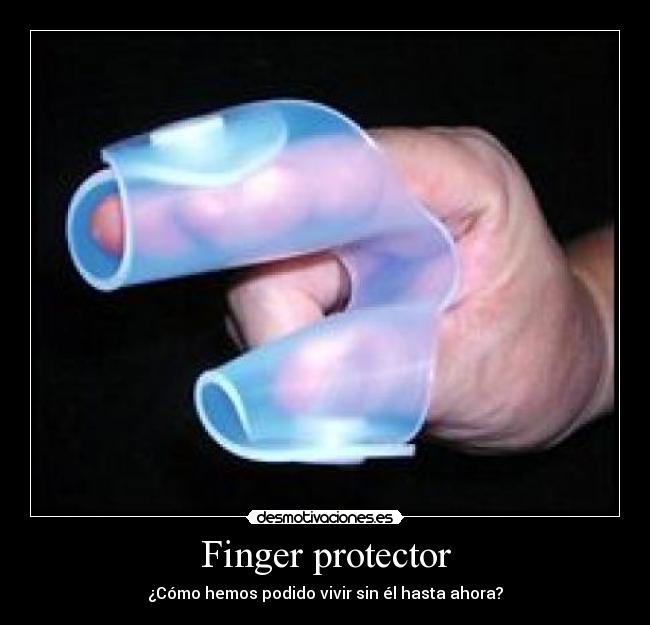 Finger protector -