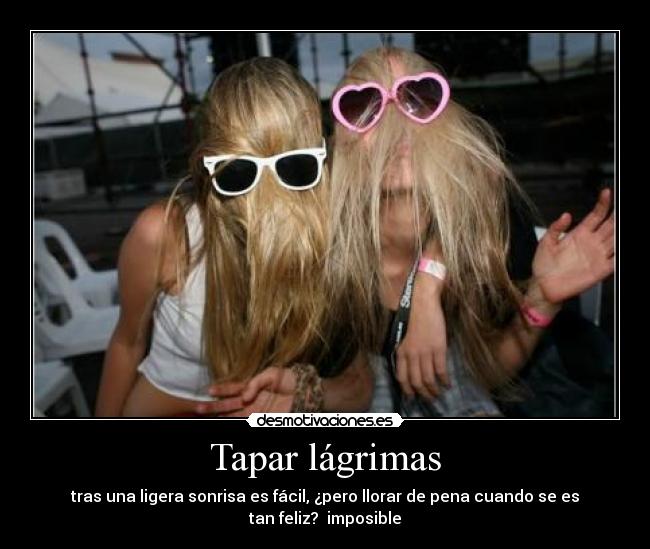 Tapar lágrimas -