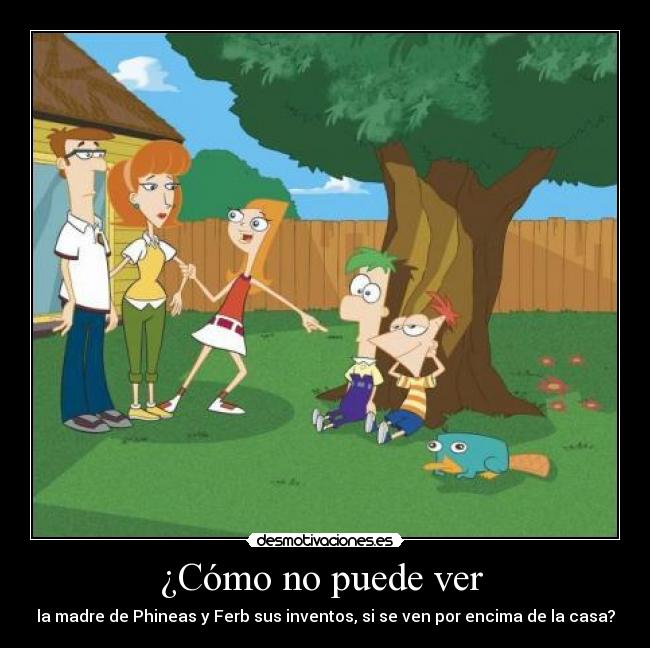 ¿Cómo no puede ver -